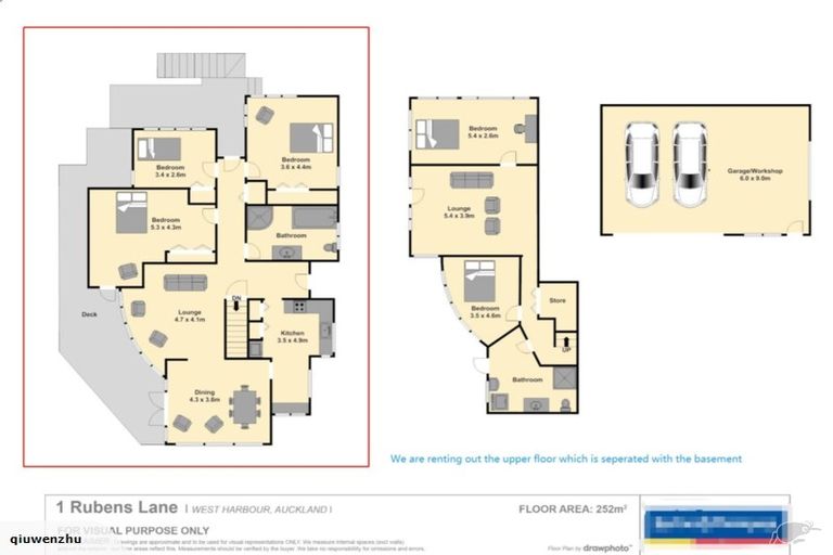 Photo of property in 1 Rubens Lane, West Harbour, Auckland, 0618