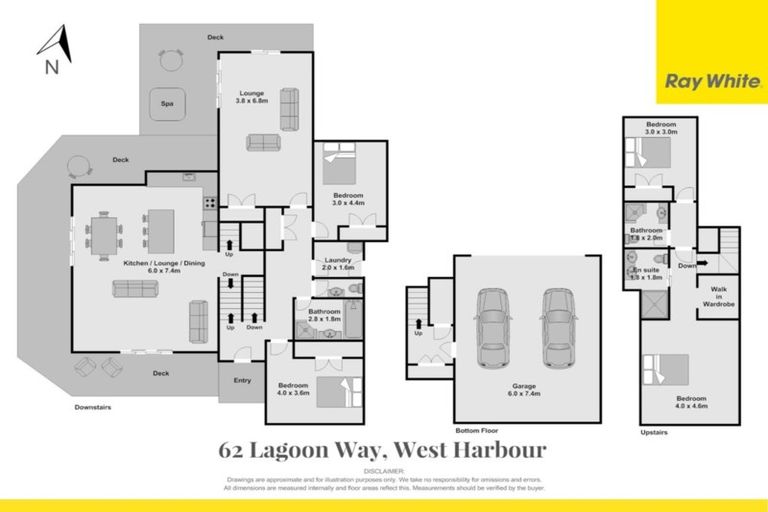 Photo of property in 62 Lagoon Way, West Harbour, Auckland, 0618