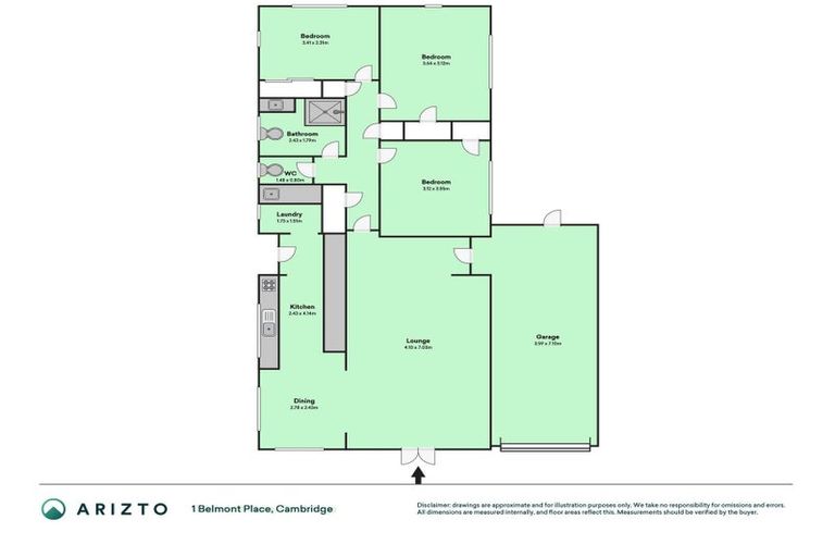 Photo of property in 1 Belmont Place, Cambridge, 3434