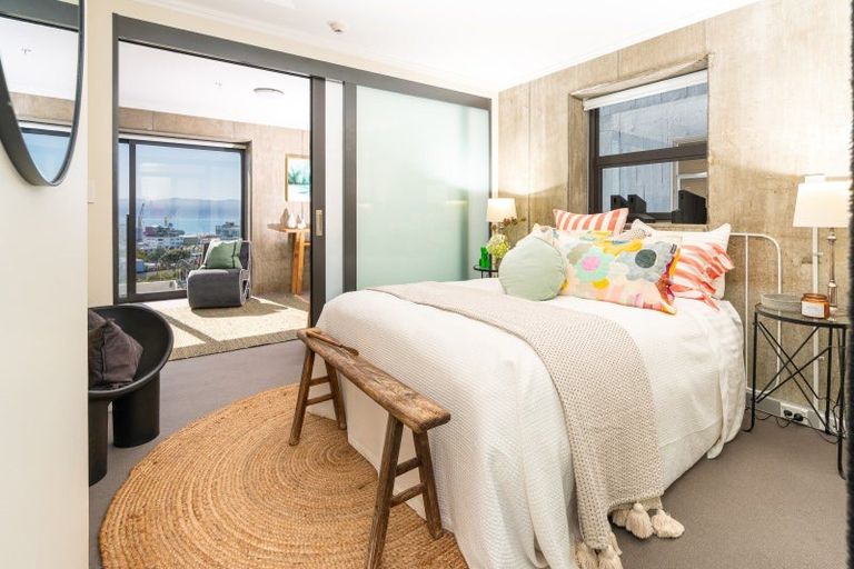 Photo of property in Frame Apartments, 601/111 Molesworth Street, Thorndon, Wellington, 6011