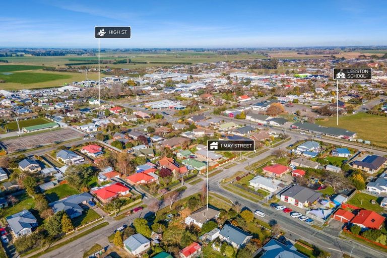 Photo of property in 1 May Street, Leeston, 7632