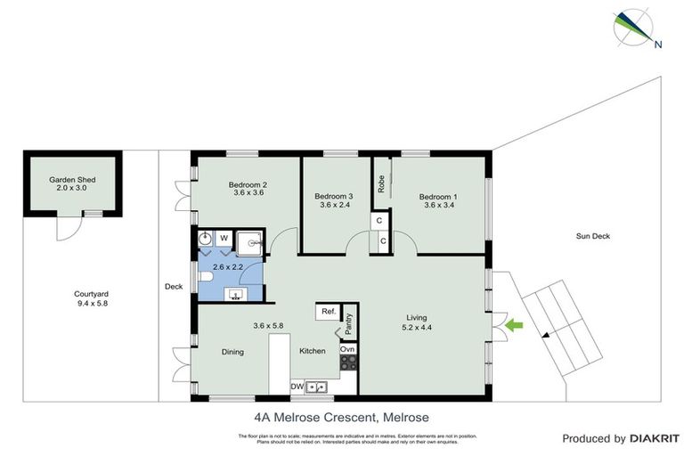 Photo of property in 4a Melrose Crescent, Melrose, Wellington, 6023