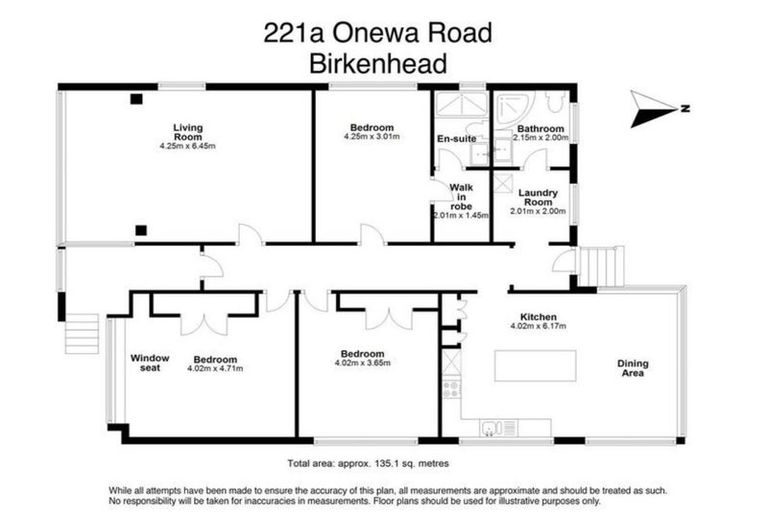 Photo of property in 1/221 Onewa Road, Birkenhead, Auckland, 0626