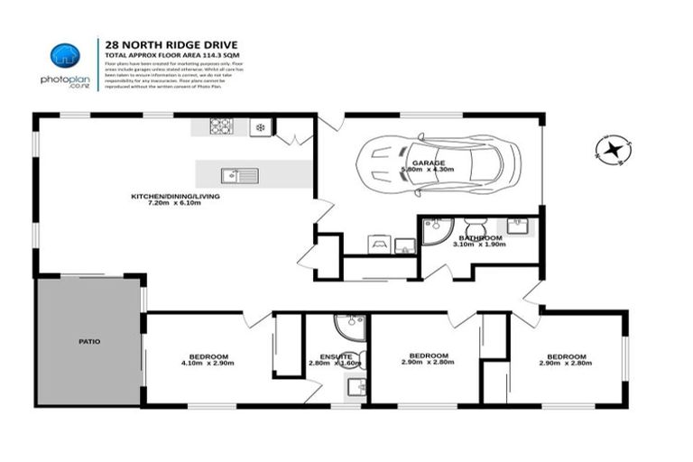 Photo of property in 28 North Ridge Drive, Rototuna North, Hamilton, 3210