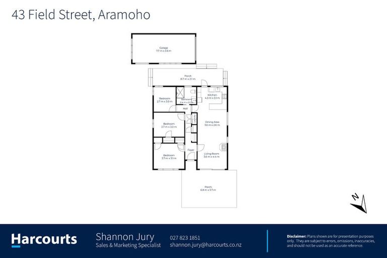 Photo of property in 43 Field Street, Aramoho, Whanganui, 4500
