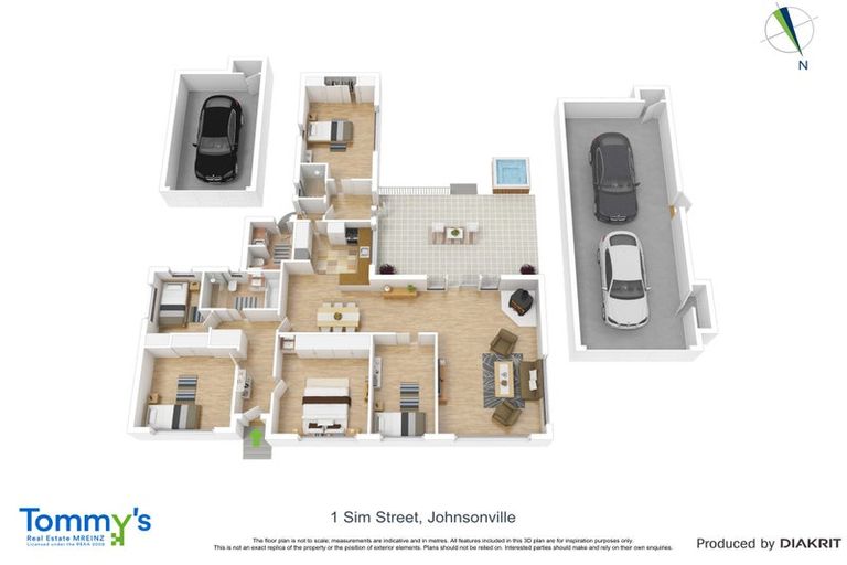 Photo of property in 1 Sim Street, Johnsonville, Wellington, 6037