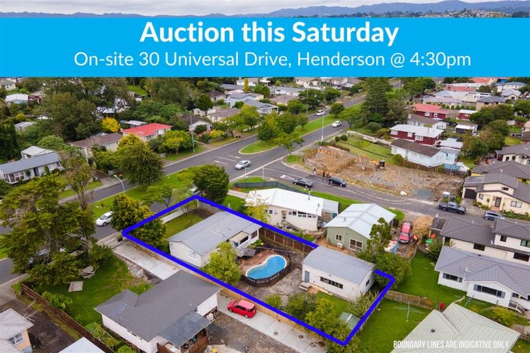 Photo of property in 30 Universal Drive, Henderson, Auckland, 0610