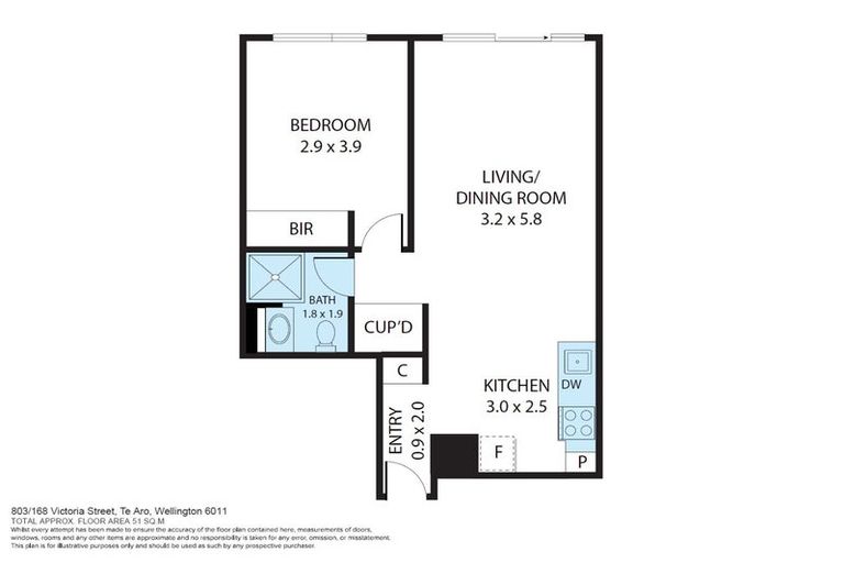 Photo of property in Vsp South, 803/168 Victoria Street, Te Aro, Wellington, 6011