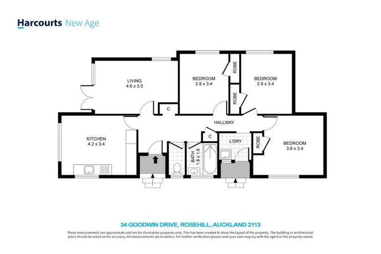 Photo of property in 34 Goodwin Drive, Rosehill, Papakura, 2113