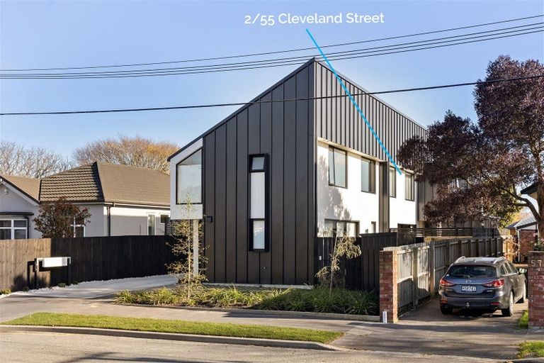 Photo of property in 2/55 Cleveland Street, Edgeware, Christchurch, 8013