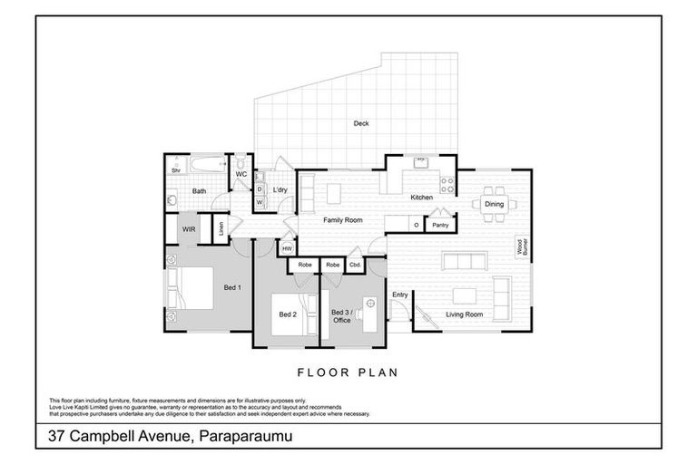 Photo of property in 37 Campbell Avenue, Paraparaumu, 5032
