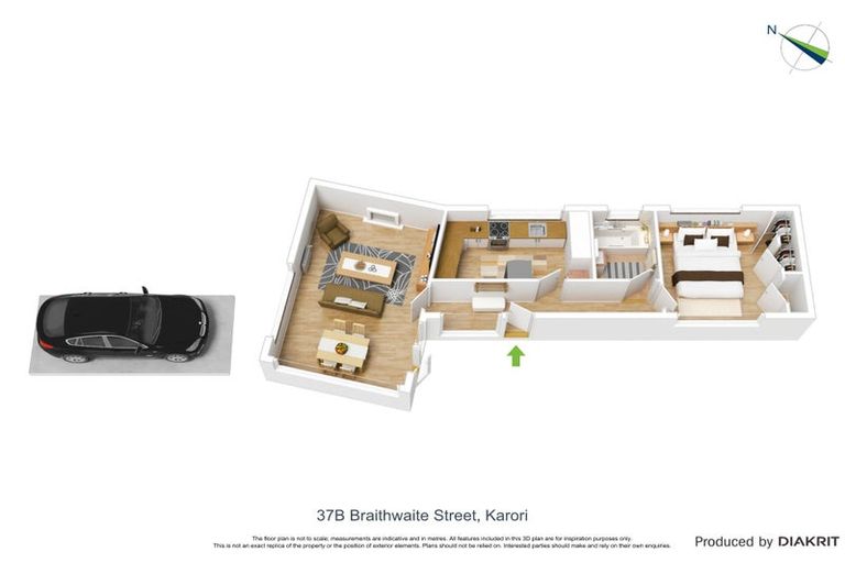 Photo of property in 2/37 Braithwaite Street, Karori, Wellington, 6012