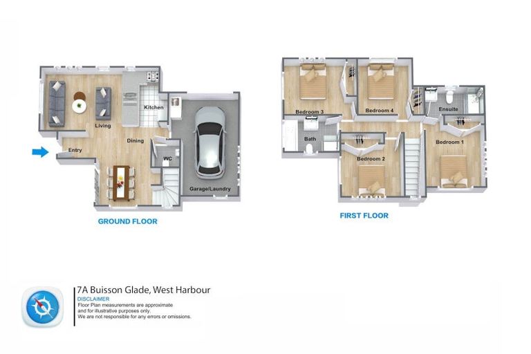 Photo of property in 7a Buisson Glade, West Harbour, Auckland, 0618