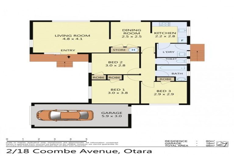 Photo of property in 2/18 Coombe Avenue, Otara, Auckland, 2023