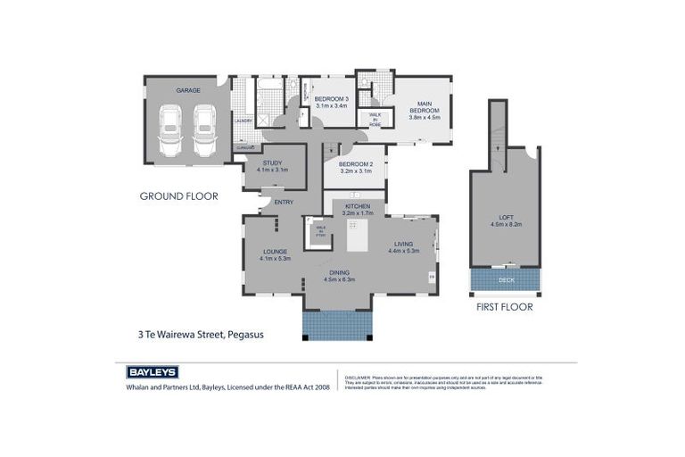 Photo of property in 3 Te Wairewa Street, Pegasus, 7612