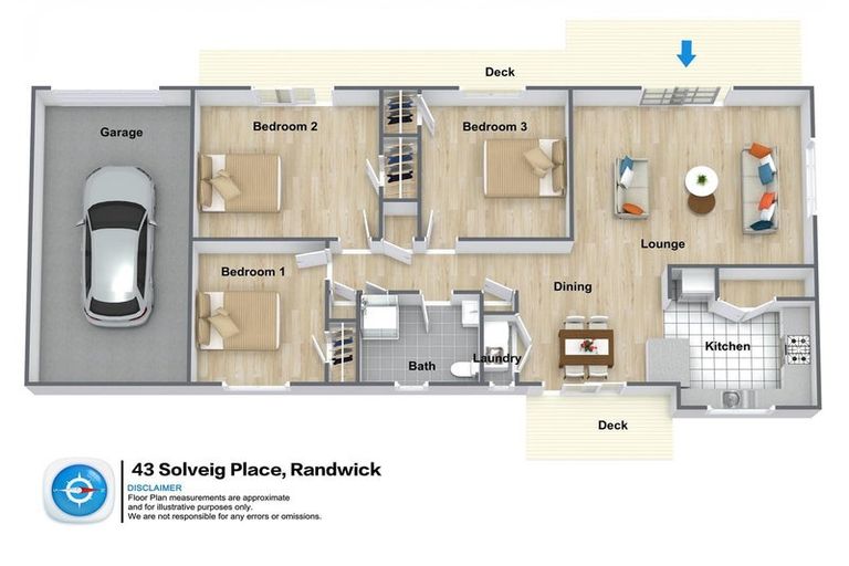 Photo of property in 2/43 Solveig Place, Randwick Park, Auckland, 2105