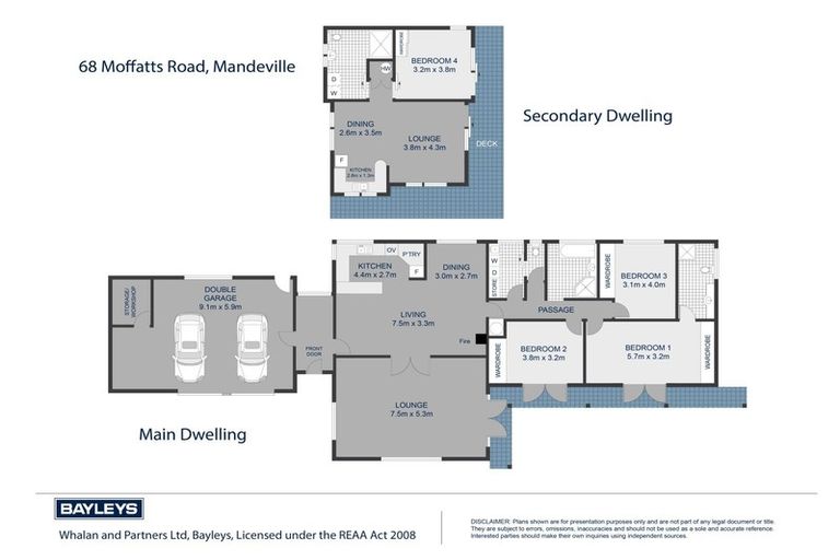 Photo of property in 68 Moffatts Road, Swannanoa, Kaiapoi, 7692