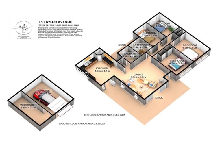 Photo of property in 15 Taylor Avenue, Paeroa, 3600