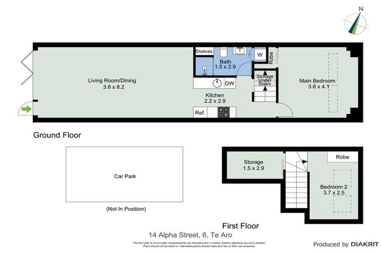 Photo of property in Courtenay Mews Apartments, 6/14 Alpha Street, Te Aro, Wellington, 6011