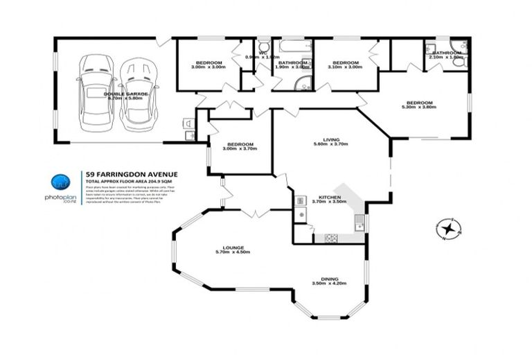 Photo of property in 59 Farringdon Avenue, Rototuna North, Hamilton, 3210