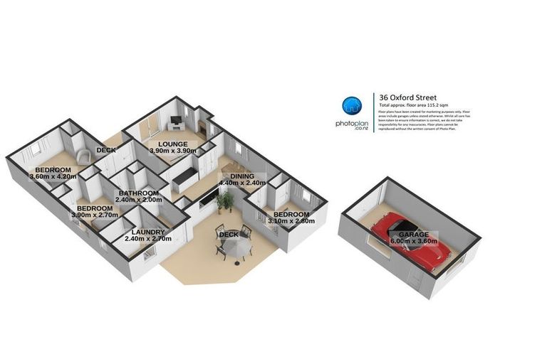 Photo of property in 36 Oxford Street, Fairfield, Hamilton, 3214