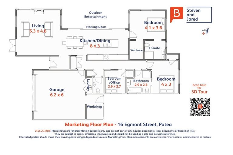 Photo of property in 16 Egmont Street, Patea, 4520