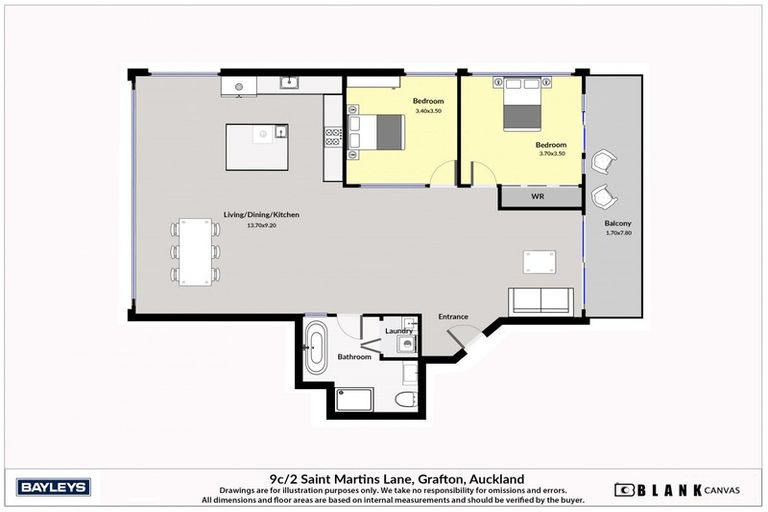 Photo of property in 9c/2 Saint Martins Lane, Grafton, Auckland, 1010