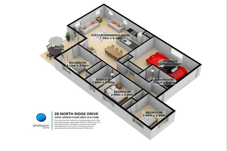 Photo of property in 28 North Ridge Drive, Rototuna North, Hamilton, 3210