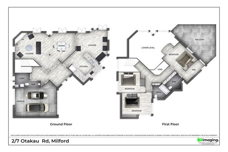 Photo of property in 2/7 Otakau Road, Milford, Auckland, 0620