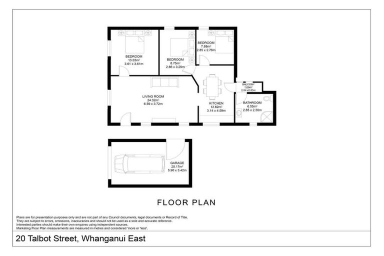 Photo of property in 20 Talbot Street, Whanganui East, Whanganui, 4500