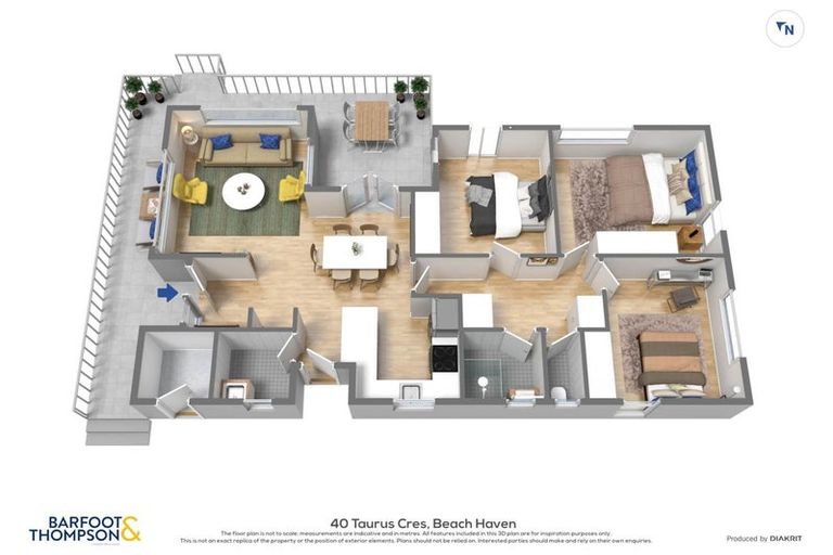 Photo of property in 40 Taurus Crescent, Beach Haven, Auckland, 0626