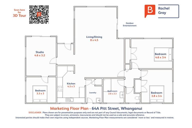 Photo of property in 64a Pitt Street, Whanganui, 4500