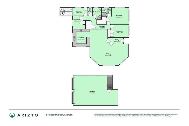 Photo of property in 3 Russell Street, Marton, 4710