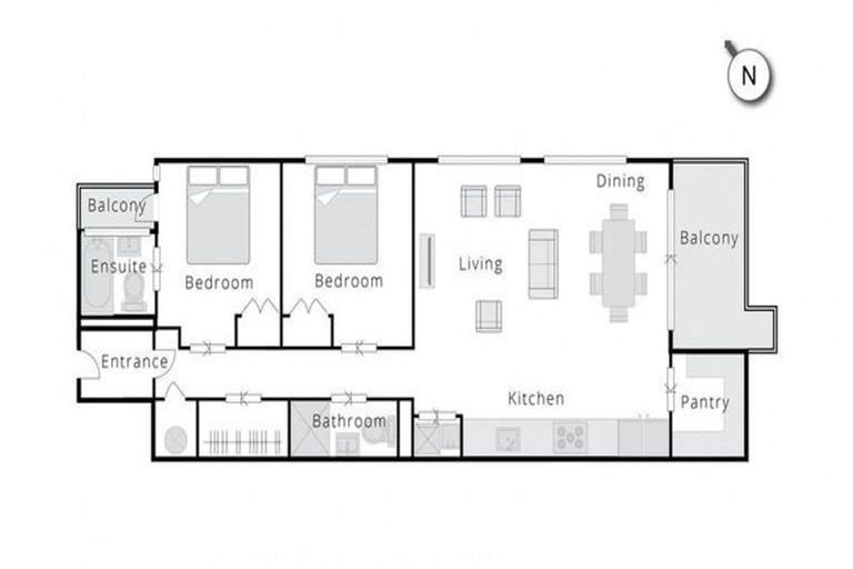 Photo of property in Cubana Apartments, 14/158 Cuba Street, Te Aro, Wellington, 6011