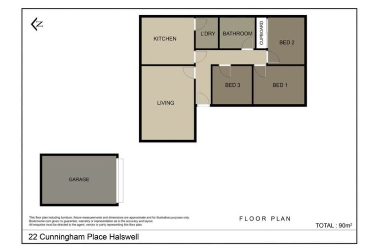 Photo of property in 22 Cunningham Place, Halswell, Christchurch, 8025