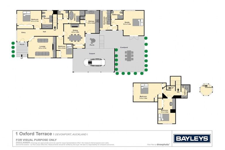 Photo of property in 1 Oxford Terrace, Devonport, Auckland, 0624