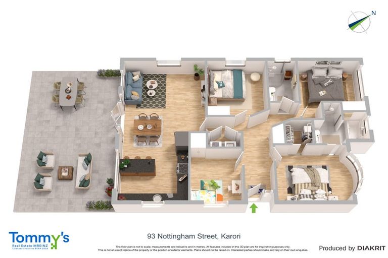 Photo of property in 93 Nottingham Street, Karori, Wellington, 6012