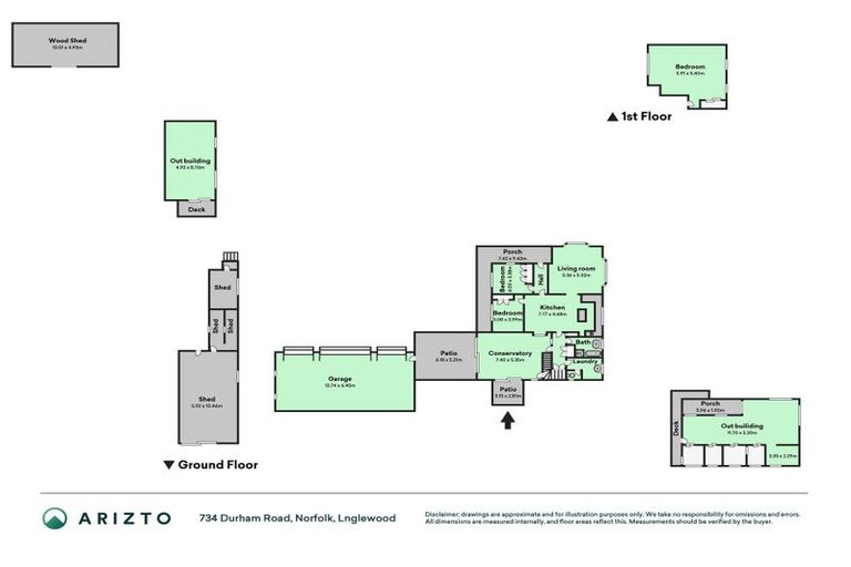 Photo of property in 734 Durham Road, Norfolk, Inglewood, 4388