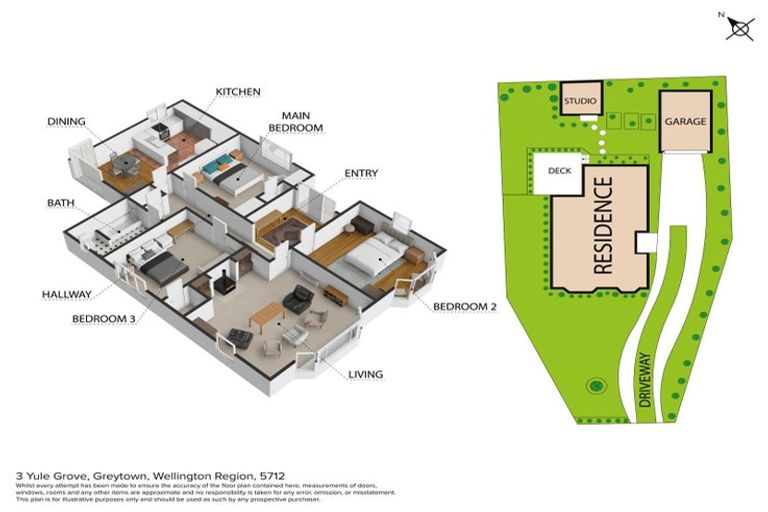 Photo of property in 3 Yule Grove, Greytown, 5712