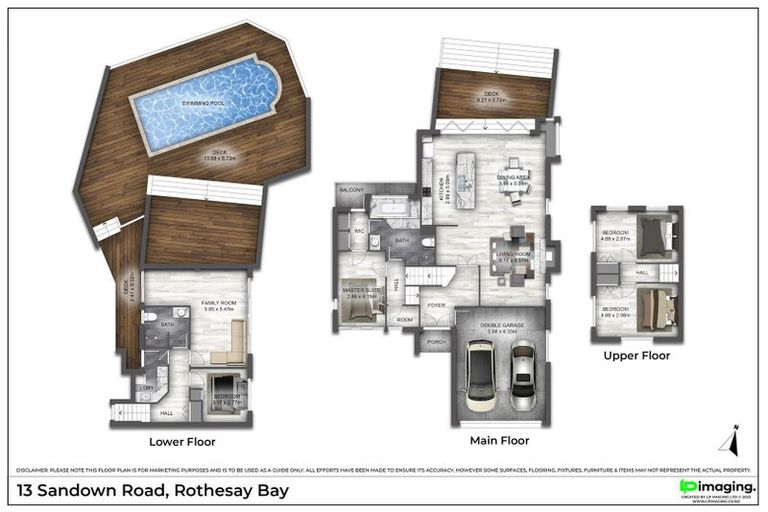 Photo of property in 13 Sandown Road, Rothesay Bay, Auckland, 0630