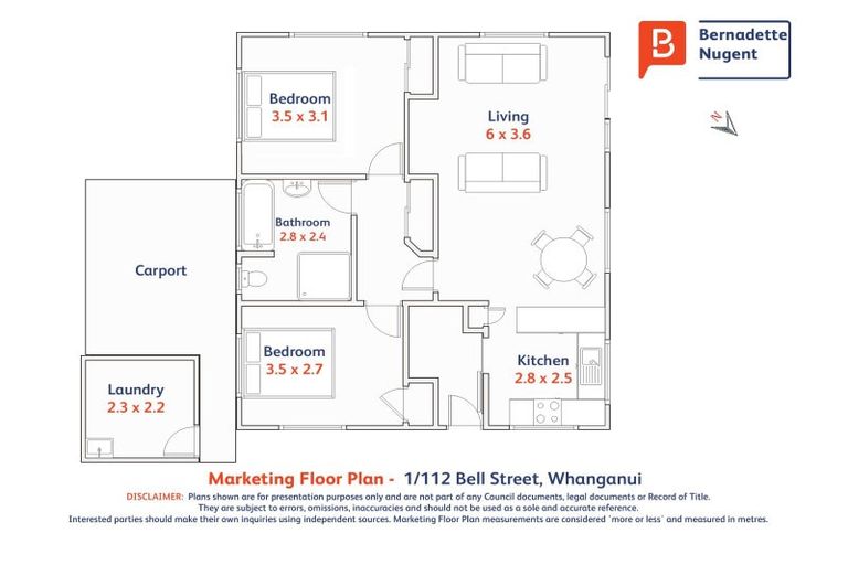 Photo of property in 1/112 Bell Street, Whanganui, 4500