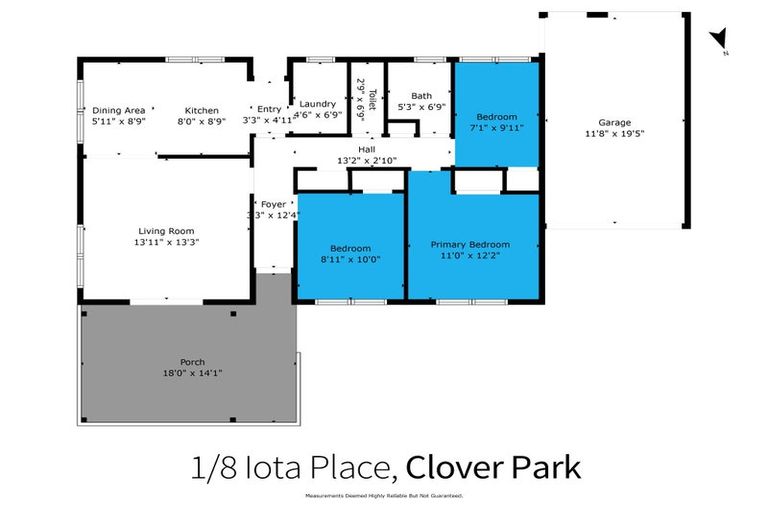 Photo of property in 1/8 Iota Place, Clover Park, Auckland, 2023