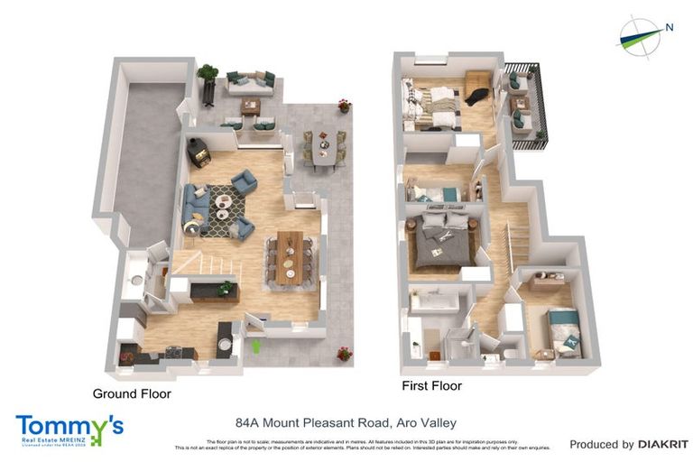 Photo of property in 84a Mount Pleasant Road, Aro Valley, Wellington, 6012