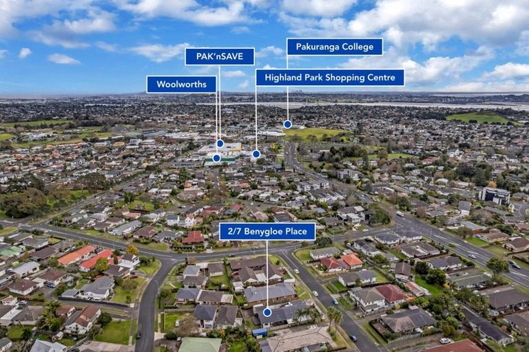 Photo of property in 2/7 Benygloe Place, Highland Park, Auckland, 2010