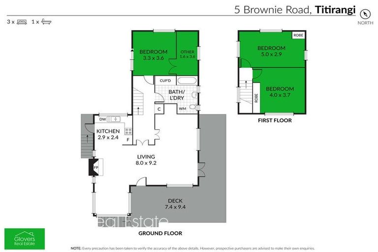 Photo of property in 5 Brownie Road, Laingholm, Auckland, 0604