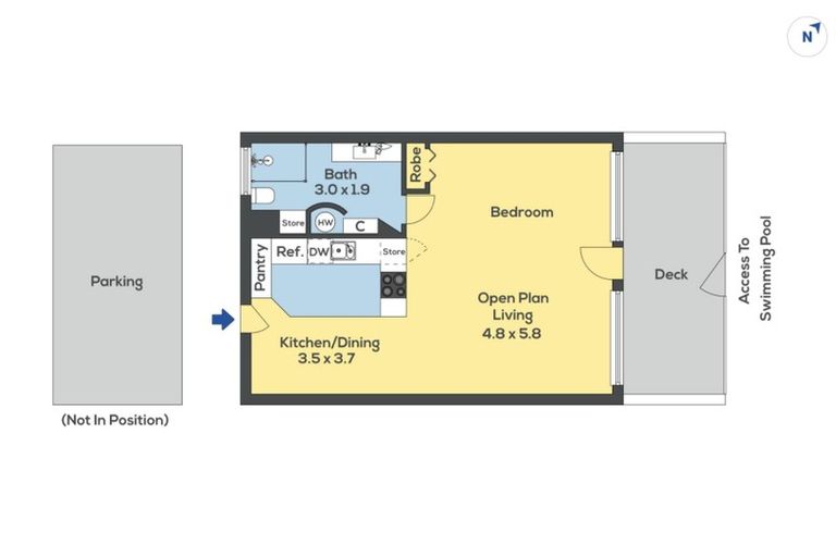 Photo of property in 25/73 Princes Street, Northcote Point, Auckland, 0627