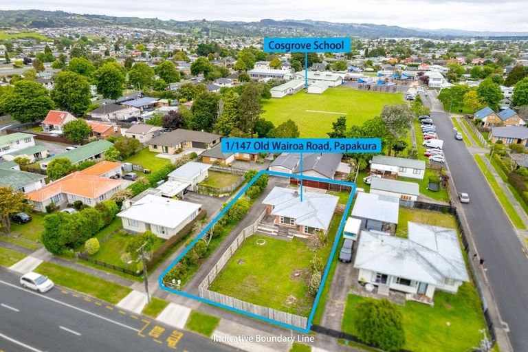 Photo of property in 1/147 Old Wairoa Road, Papakura, 2110