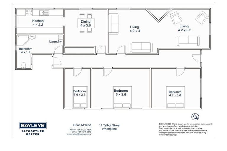 Photo of property in 14 Talbot Street, Whanganui East, Whanganui, 4500