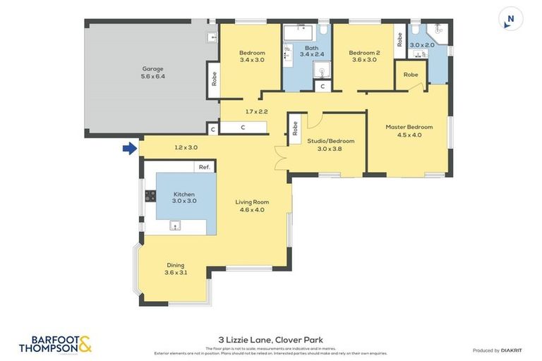 Photo of property in 3 Lizzie Lane, Clover Park, Auckland, 2019