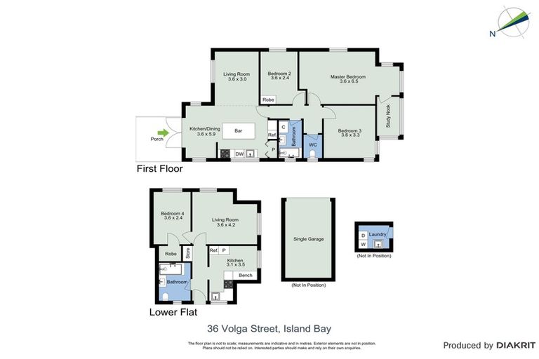 Photo of property in 36 Volga Street, Island Bay, Wellington, 6023